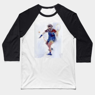 Tennis Star Baseball T-Shirt